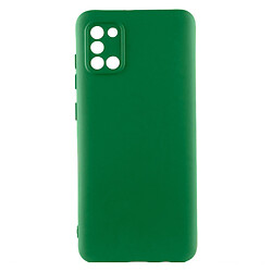 Чехол (накладка) Samsung A315 Galaxy A31, GETMAN Liquid Silk, Dark Green, Зеленый