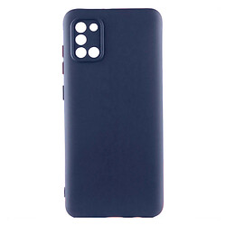 Чохол (накладка) Samsung A315 Galaxy A31, GETMAN Liquid Silk, Midnight Blue, Синій