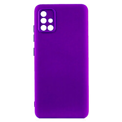 Чохол (накладка) Samsung A515 Galaxy A51 / M317 Galaxy M31s, GETMAN Liquid Silk, Ultra Violet, Фіолетовий