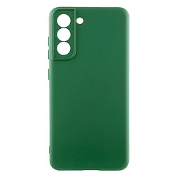 Чехол (накладка) Samsung G991 Galaxy S21, GETMAN Liquid Silk, Dark Green, Зеленый