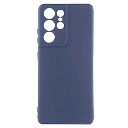 Чохол (накладка) Samsung Galaxy S22 Ultra, GETMAN Liquid Silk, Midnight Blue, Синій