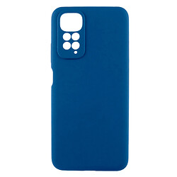 Чехол (накладка) Xiaomi Redmi 10, GETMAN Liquid Silk, Navy Blue, Синий