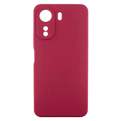 Чохол (накладка) Xiaomi Poco C65 / Redmi 13C, GETMAN Liquid Silk, Marsala, Бордовий