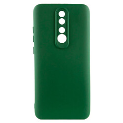 Чохол (накладка) Xiaomi Redmi 8, GETMAN Liquid Silk, Dark Green, Зелений