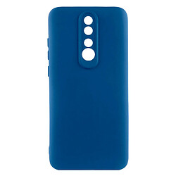 Чехол (накладка) Xiaomi Redmi 8, GETMAN Liquid Silk, Navy Blue, Синий