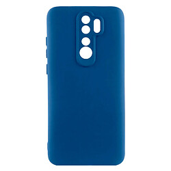 Чехол (накладка) Xiaomi Redmi 9, GETMAN Liquid Silk, Navy Blue, Синий