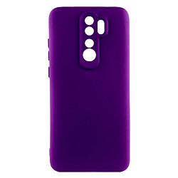 Чехол (накладка) Xiaomi Redmi 9, GETMAN Liquid Silk, Ultra Violet, Фиолетовый