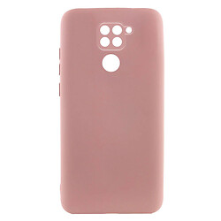Чохол (накладка) Xiaomi Redmi 10X / Redmi Note 9, GETMAN Liquid Silk, Pink Sand, Рожевий