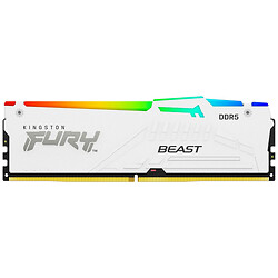 Модуль памяти Kingston Fury Beast RGB EXPO, 32 Гб., Белый