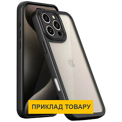 Чохол (накладка) Apple iPhone 16, Epik Transparent + Colour, Чорний