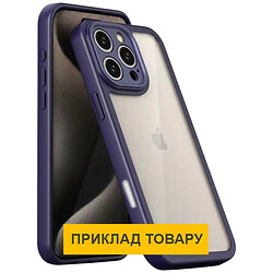 Чохол (накладка) Apple iPhone 16, Epik Transparent + Colour, Фіолетовий