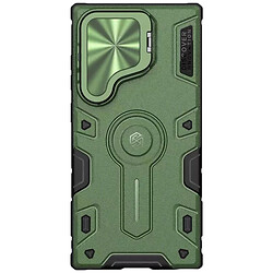 Чохол (накладка) Samsung Galaxy S25 Ultra, Nillkin Magnet CamShield, Dark Green, Зелений