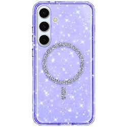 Чохол (накладка) Samsung S926 Galaxy S24 Plus, Epik Eclipse Sparkle, MagSafe, Фіолетовий