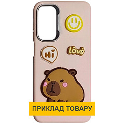 Чехол (накладка) Samsung A065 Galaxy A06, Epik Leather Toys, Розовый