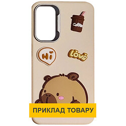 Чохол (накладка) Samsung A065 Galaxy A06, Epik Leather Toys, Пісочний