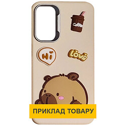 Чехол (накладка) Xiaomi Redmi 12 / Redmi 12 5G, Epik Leather Toys, Песочный