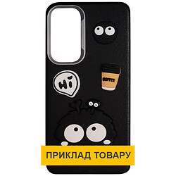 Чехол (накладка) Xiaomi Redmi 12 / Redmi 12 5G, Epik Leather Toys, Черный