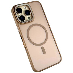 Чохол (накладка) Apple iPhone 12 / iPhone 12 Pro, Matte Corrugated, MagSafe, Бежевий