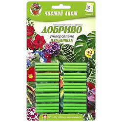 Добриво в паличках Чистий Лист універсальне