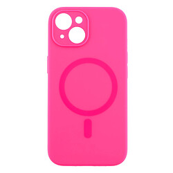 Чохол (накладка) Apple iPhone 12, Glow Full Camera, Hot Pink, MagSafe, Рожевий