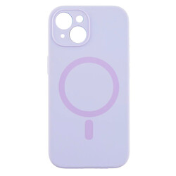 Чохол (накладка) Apple iPhone 12, Glow Full Camera, Light Purple, MagSafe, Фіолетовий