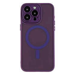 Чохол (накладка) Apple iPhone 16 Pro Max, Matte Camera Lens, Dark Purple, MagSafe, Фіолетовий