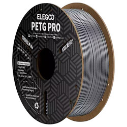 Филамент Elegoo PETG PRO, серебристый (silver), 1 кг