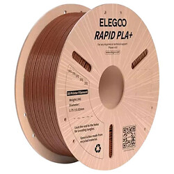 Филамент Elegoo Rapid PLA+, коричневый (brown), 1 кг