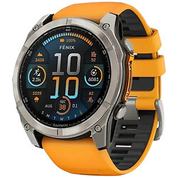 Розумний годинник Garmin Fenix 8, Чорний