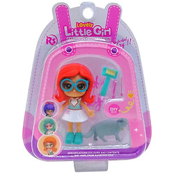 Лялька "Little Girl", 9 см, з твариною, Dreammakers