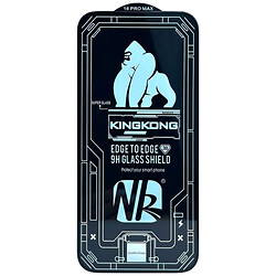 Захисне скло Apple iPhone 11 Pro / iPhone X / iPhone XS, King Kong NR EDGE to EDGE, Звичайне, Чорний