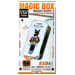 Захисне скло Apple iPhone 12 Pro Max, Magic Box, Звичайне, Чорний