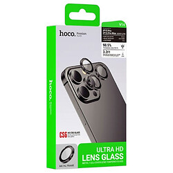 Захисне скло Apple iPhone 16 / iPhone 16 Plus, Hoco, 3D, Чорний