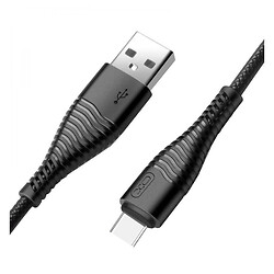 USB кабель XO NB48, Type-C, 1.0 м., Чорний