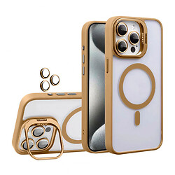 Чохол (накладка) Apple iPhone 11, Bracket, Gold Brown, MagSafe, Золотий