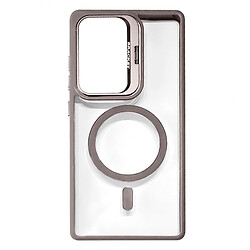 Чехол (накладка) Samsung Galaxy S24, Bracket, MagSafe, Light Grey, Серый