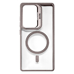 Чехол (накладка) Samsung S928 Galaxy S24 Ultra, Bracket, MagSafe, Light Grey, Серый