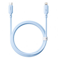 USB кабель Baseus P10377700313-00 Silky Apple iPhone SE 2022 / iPhone 14 Pro Max / iPhone 14 Plus / iPhone 14 Pro / iPhone 14 / iPhone 13 Pro / iPhone 13 Mini / iPhone 13 / iPhone 13 Pro Max / iPhone 12 Mini / iPhone 12 Pro Max, Lightning, 1.0 м., Синий