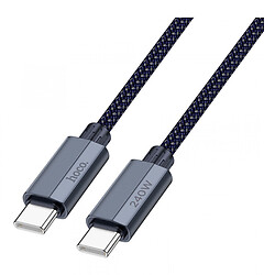 USB кабель Hoco U134 Primero, Type-C, 1.8 м., Синий