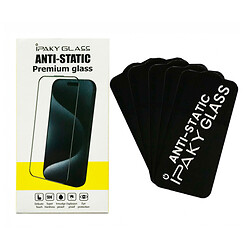 Захисне скло Apple iPhone 14 Pro, Ipaky Antistatic, Чорний