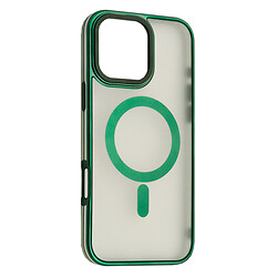 Чохол (накладка) Apple iPhone 16 Pro Max, Perfect Case, Titanium Green, MagSafe, Зелений