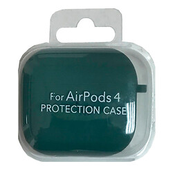 Чехол (накладка) Apple AirPods 4, Silicone Classic Case, Pine Green, Зеленый