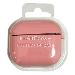 Чохол (накладка) Apple AirPods 4, Silicone Classic Case, Рожевий