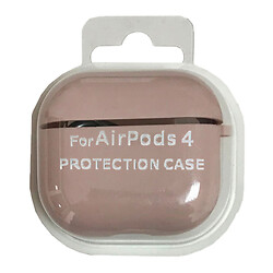 Чехол (накладка) Apple AirPods 4, Silicone Classic Case, Pink Sand, Розовый