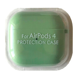 Чохол (накладка) Apple AirPods 4, Silicone Classic Case, Pistachio, Зелений