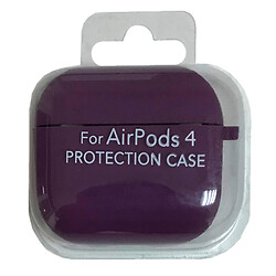 Чохол (накладка) Apple AirPods 4, Silicone Classic Case, Фіолетовий