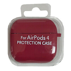 Чохол (накладка) Apple AirPods 4, Silicone Classic Case, Rose Red, Рожевий