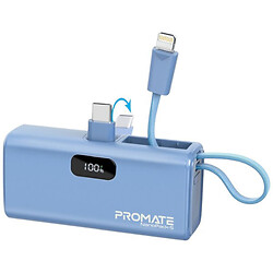 Портативная батарея (Power Bank) Promate Nanopack-5, 5000 mAh, Синий