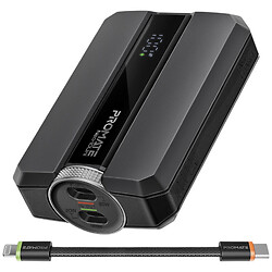 Портативна батарея (Power Bank) Promate Neo-10Uni, 10000 mAh, Чорний