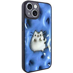 Чехол (накладка) Apple iPhone 13, Epik Prisma Fluffie, Pusheen, Рисунок